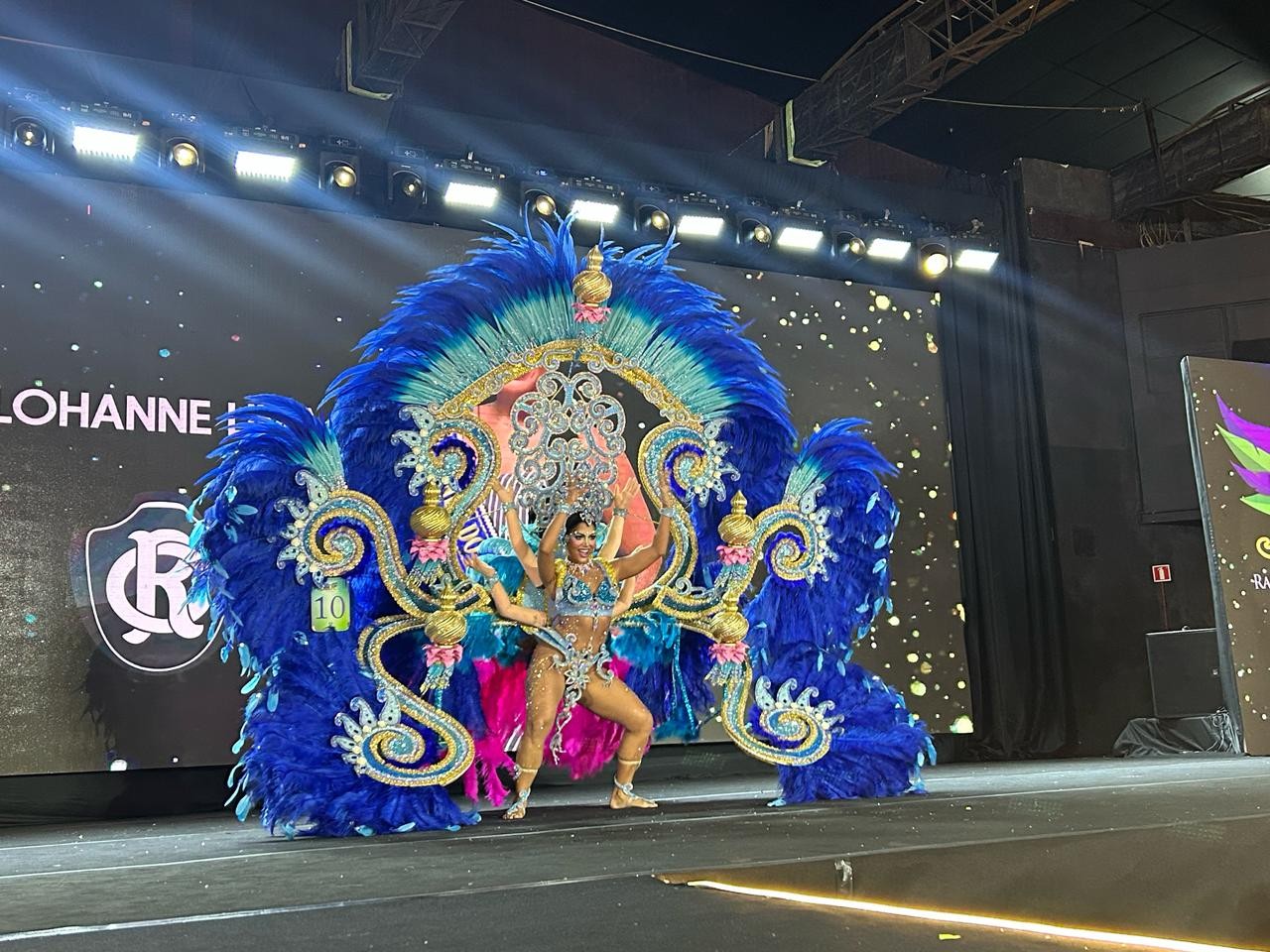 Rainha das Rainhas 2025: Lohanne Lima representou Clube do Remo. — Foto: Thaís Neves / g1