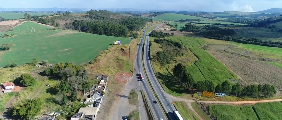 Fernão Dias completa 15 anos de privatização durante leilões de outras estradas do Sul de Minas — Foto: Reprodução / EPTV
