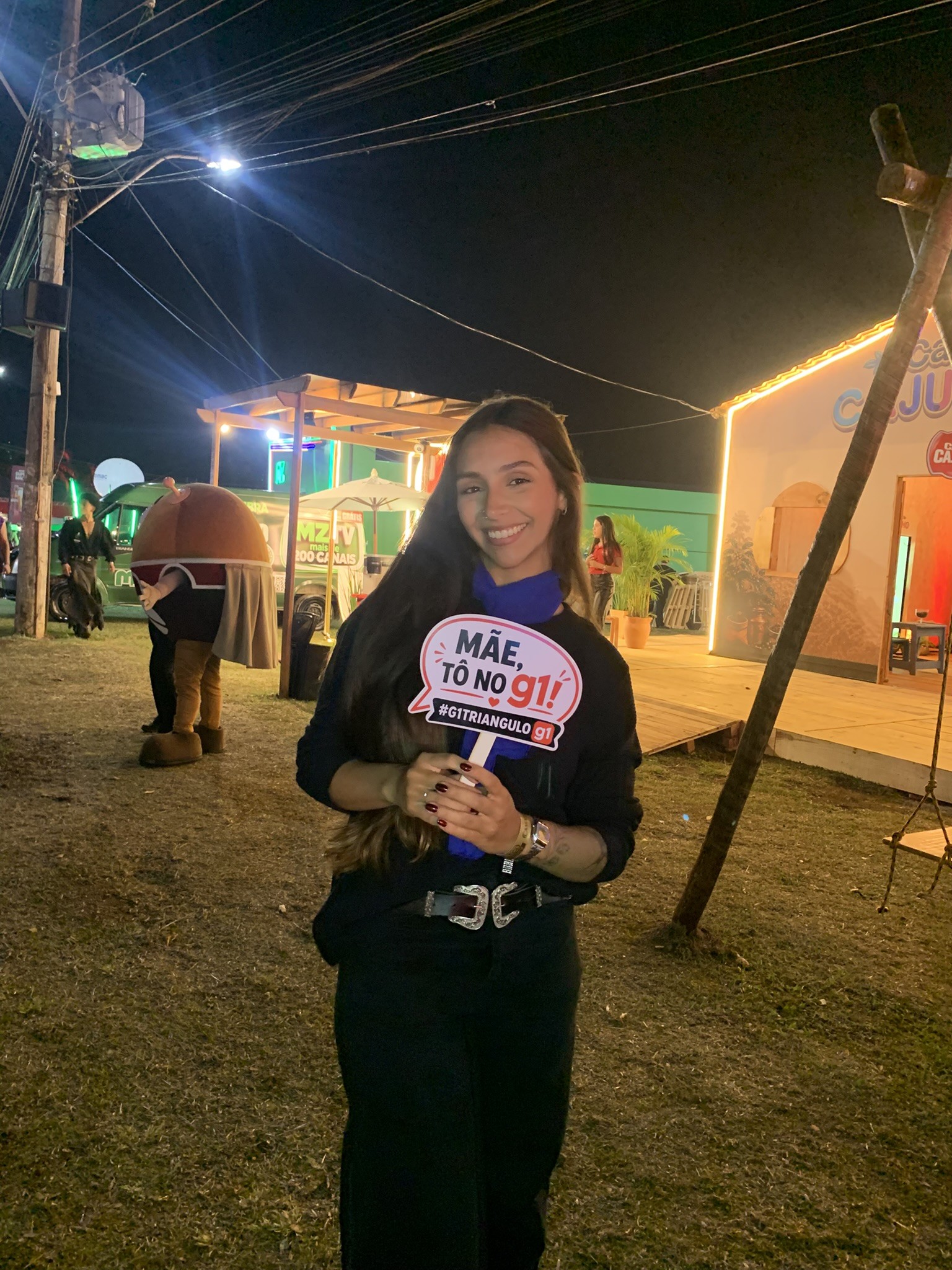 Público no Camaru 2026, primeira noite de festa em Uberlândia — Foto: Rádio Cultura 95.1/Divulgação