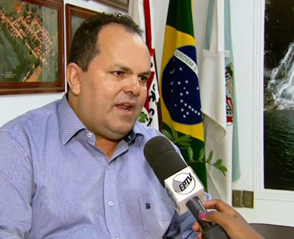  Nelson Alves Lara, prefeito de Guapé — Foto: Reprodução/EPTV