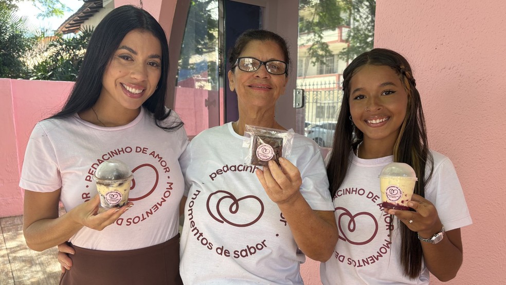 Laiz Santos ampliou o cardápio e vai contar com promotoras de venda durante a programação da Festa da Penha 2026. Espírito Santo — Foto: Ana Elisa Bassi