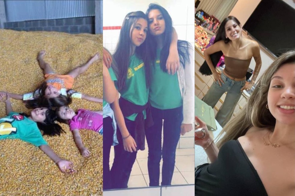 Ana Alice e Ana Castela cresceram juntas em Sete Quedas (MS). — Foto: Arquivo pessoal
