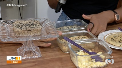 Veja resultado de receita de pão nutritivo na cozinha do JA 1ª Edição