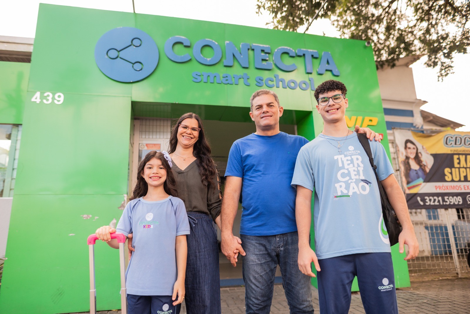 Escola perto de casa e do trabalho: Conecta tem duas unidades em João Pessoa