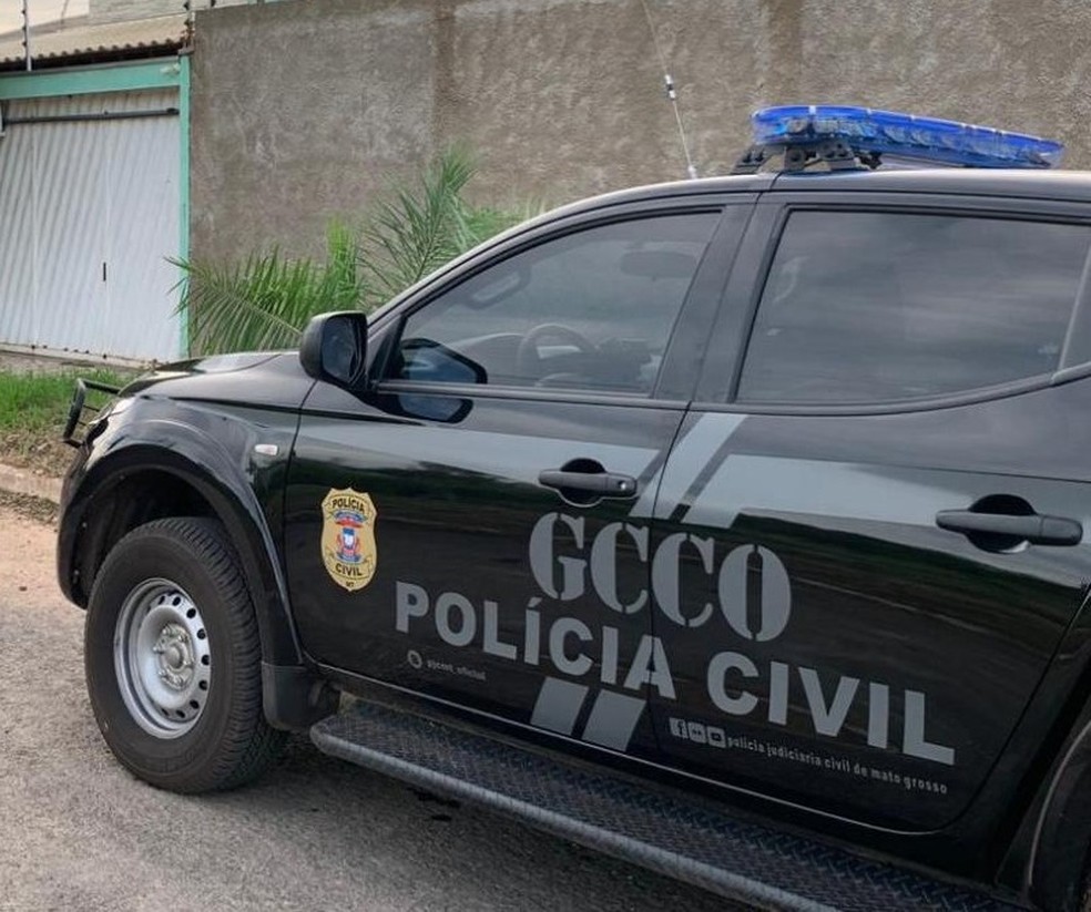 O crime foi registrado em setembro de 2023, contra um caminhoneiro que fazia o transporte do combustvel de So Paulo para Vrzea Grande  Foto: Polcia Civil