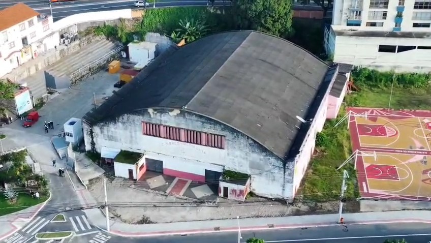 Crea recomenda interdição imediata do ginásio Saldanha da Gama, em Vitória