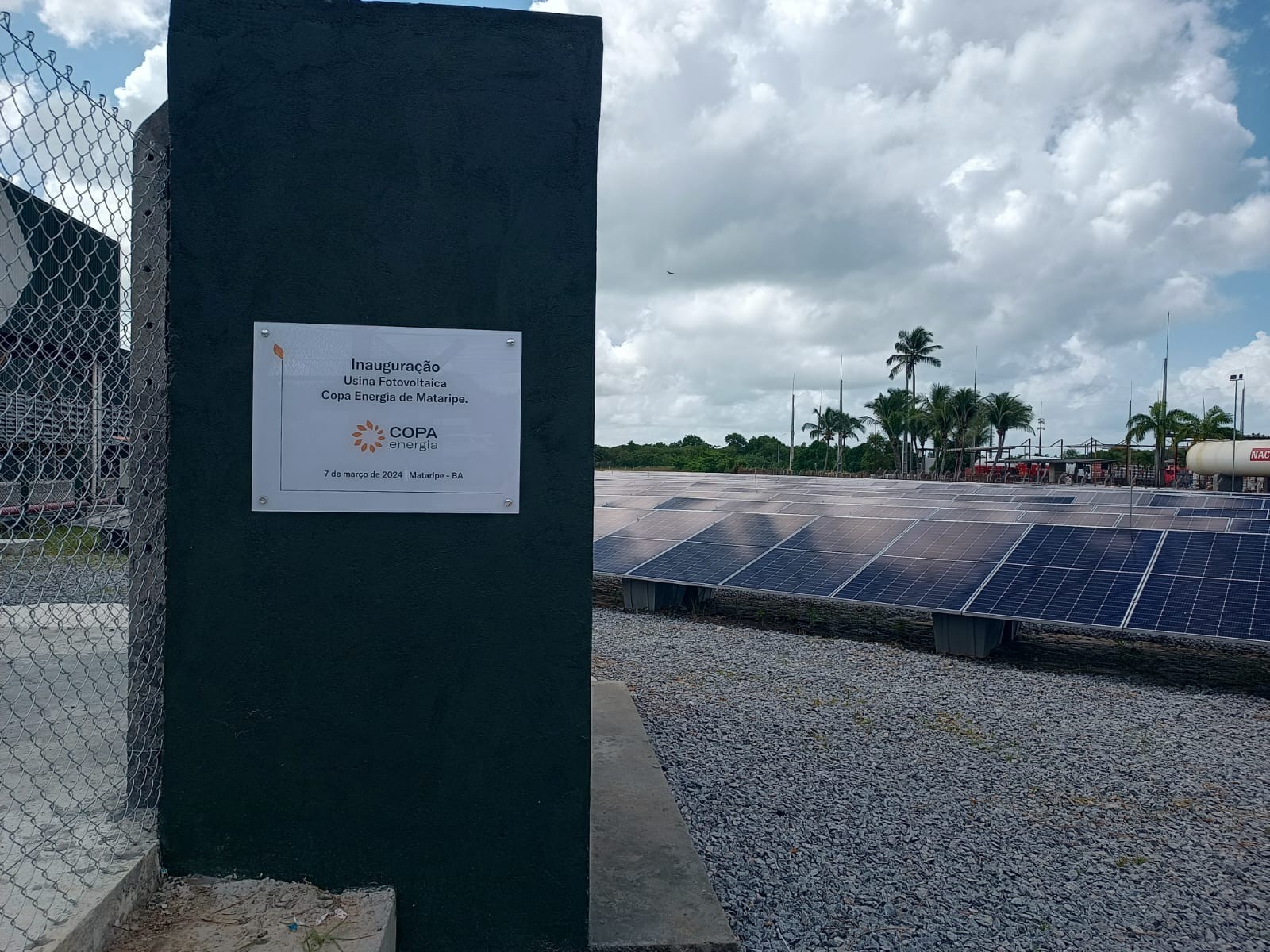 Usina fotovoltaica é inaugurada pela Copa Energia e tem capacidade ...