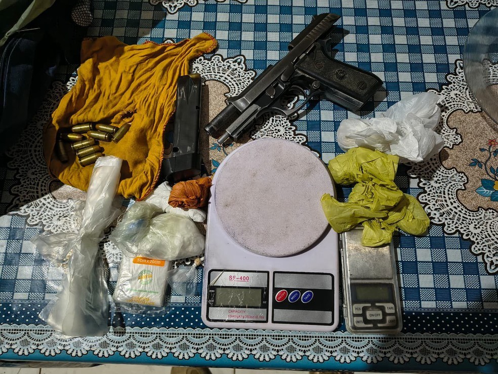 “Léo Mundico”, apontado como uma das principais lideranças de facção criminosa no estado, foi localizado no povoado Marajá, zona rural de Governador Newton Bello. — Foto: Divulgação/Polícia Civil do Maranhão