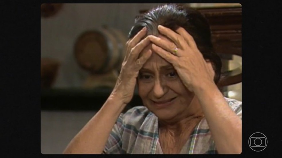 Isaura, de ‘Mulheres de Areia’ — Foto: Reprodução/TV Globo