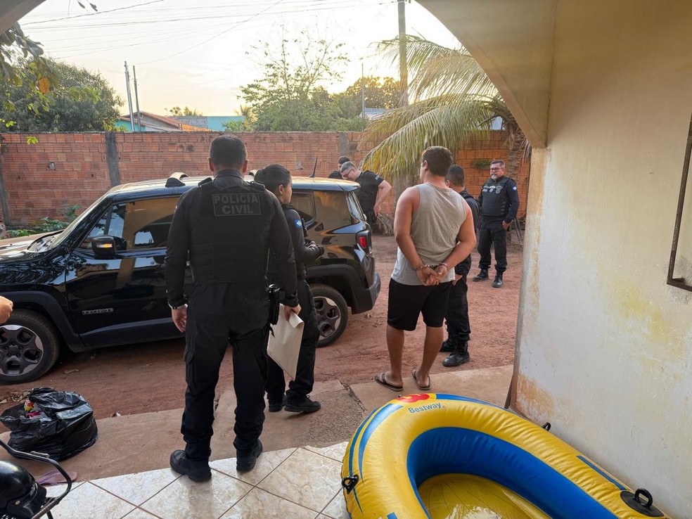 Polícia Civil deflagra operação para prender autores de homicídio em Pontes e Lacerda — Foto: Polícia Civil