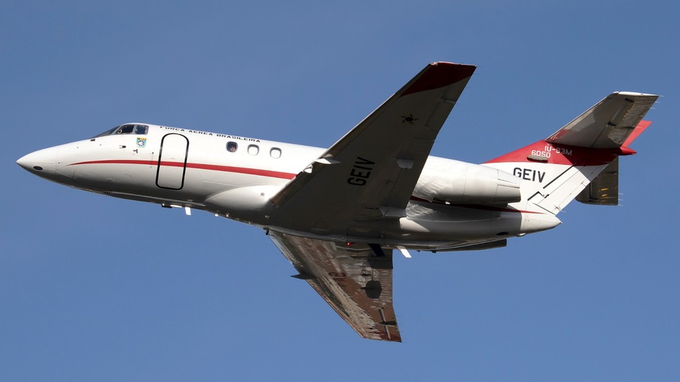 Avião usado para os testes — Foto: Rafael Ferreira