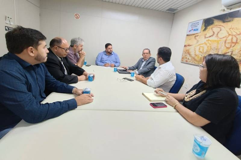 Em Santarém, representantes do governo discutem avanços para implantação do Distrito Industrial