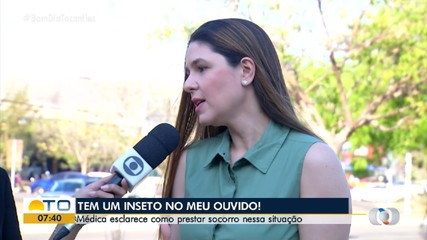 Médica ensina o que fazer em casos de inseto no ouvido