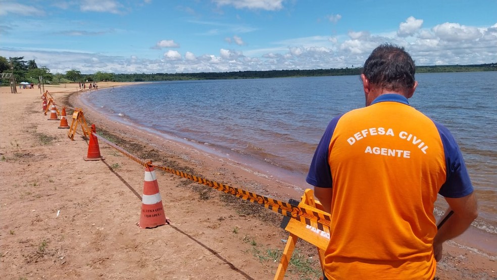 Ataque de piranhas deixa seis pessoas feridas na Represa do Broa em Itirapina — Foto: Diogo Nolasco/EPTV