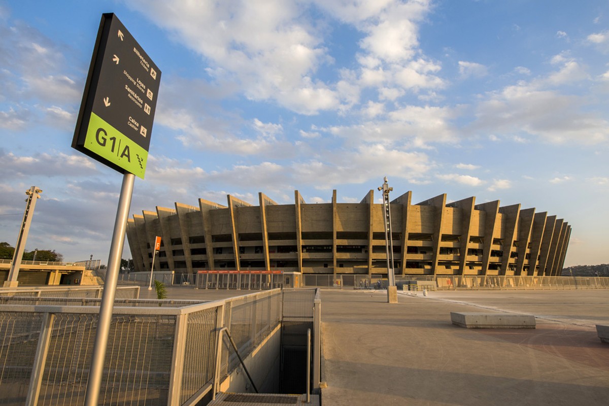 Mineirão se prepara para receber transmissão dos jogos do Brasil