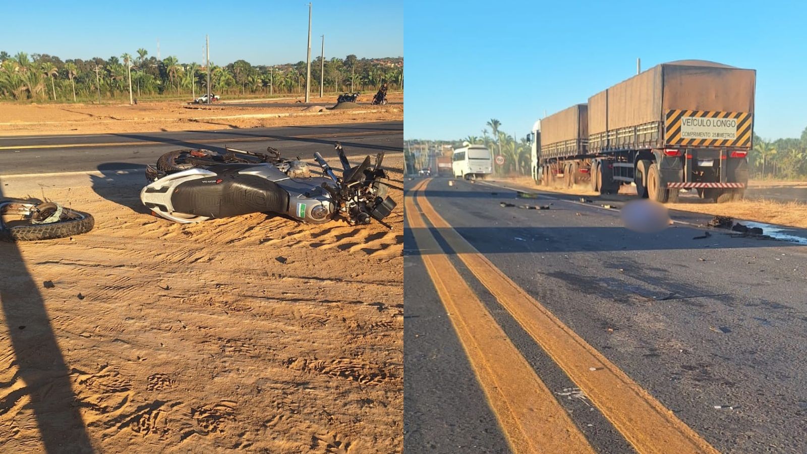 Motociclista morre em acidente na PI-247, em Uruçuí