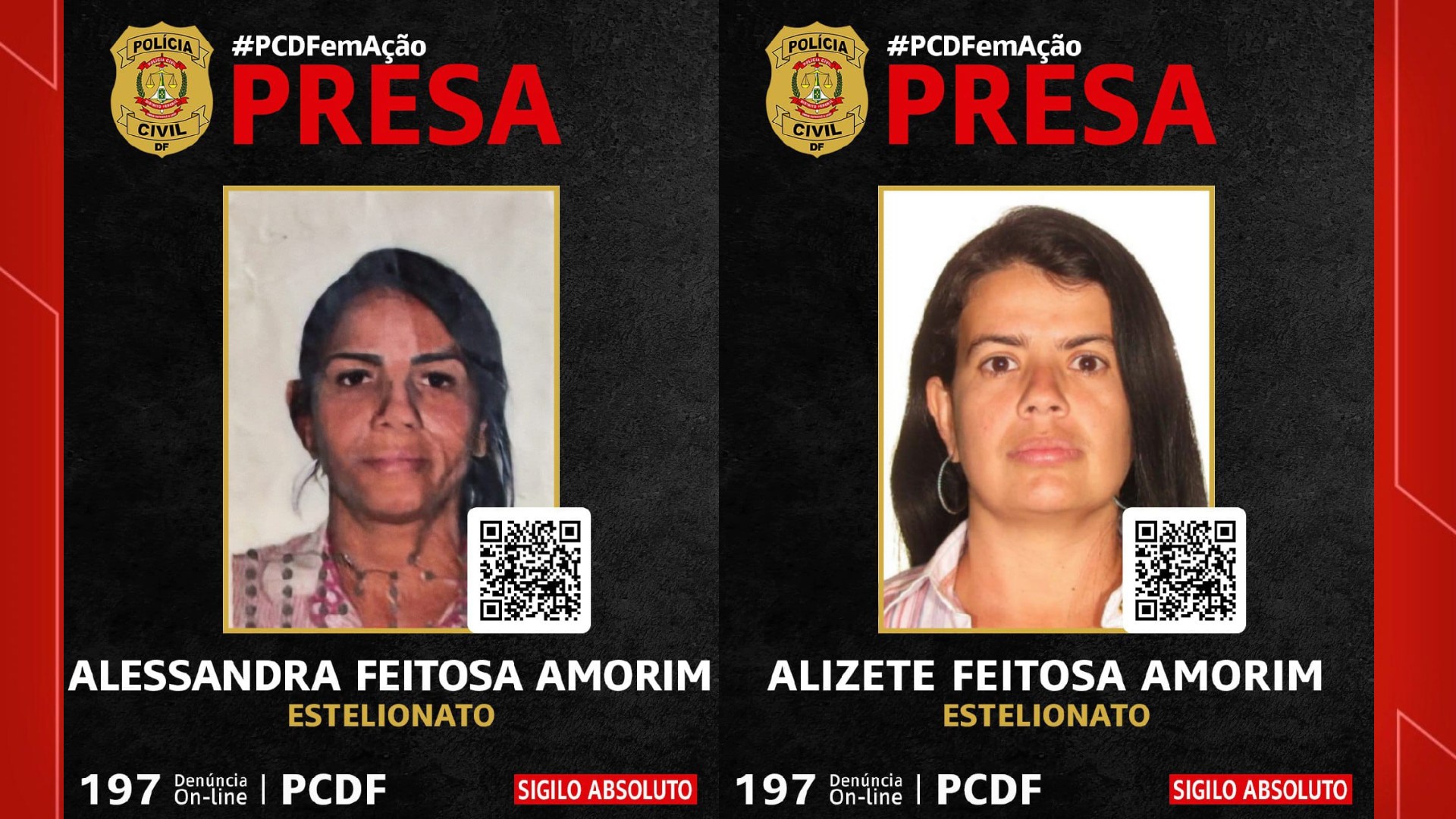 Mulheres fingem ser de igreja evangélica para plicar golpes em idosos no DF