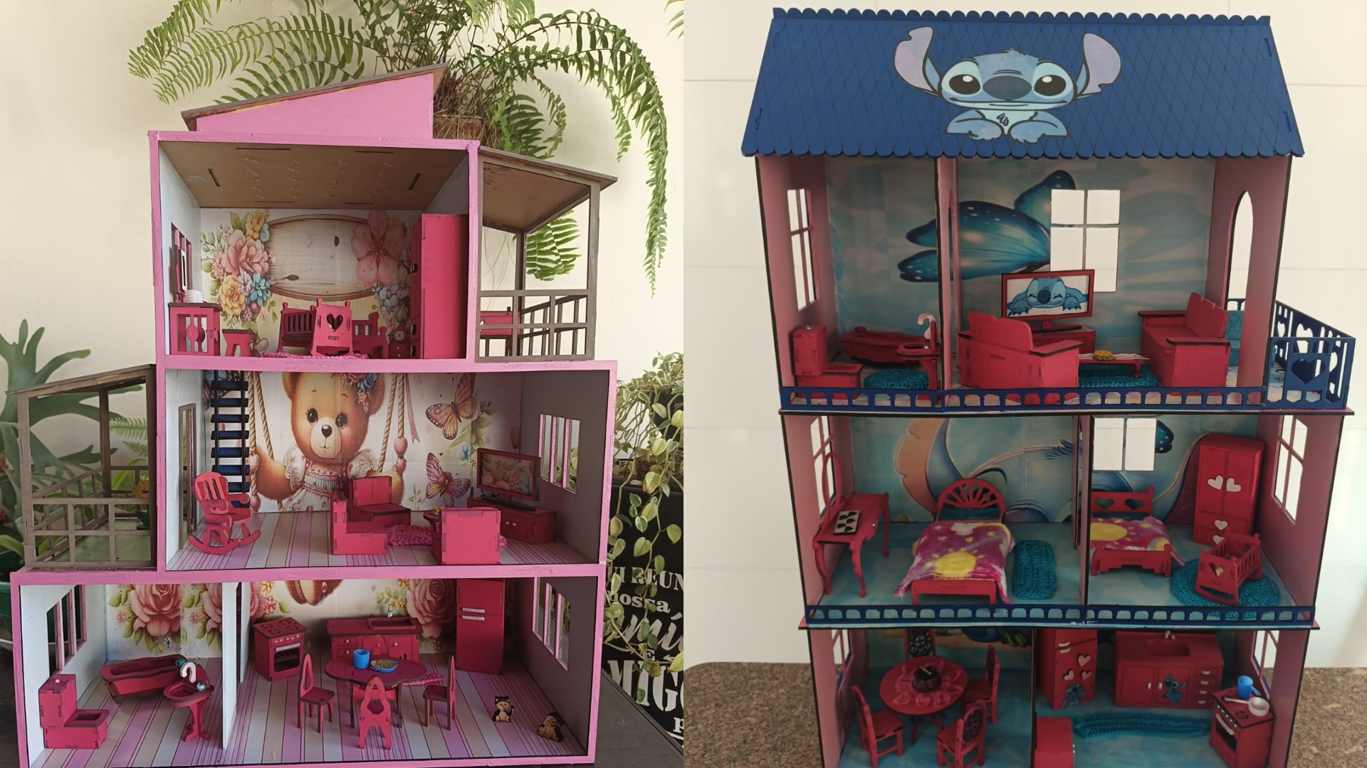 Na era digital, artesã transforma sonho de criança ao construir casas de boneca, em MS
