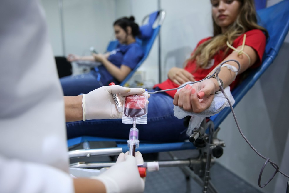 Quem estiver saudável, bem alimentado, com idade entre 16 e 69 anos, e apresentando um documento oficial e com foto, pode ser doador de sangue. — Foto: Ares Soares/Unifor