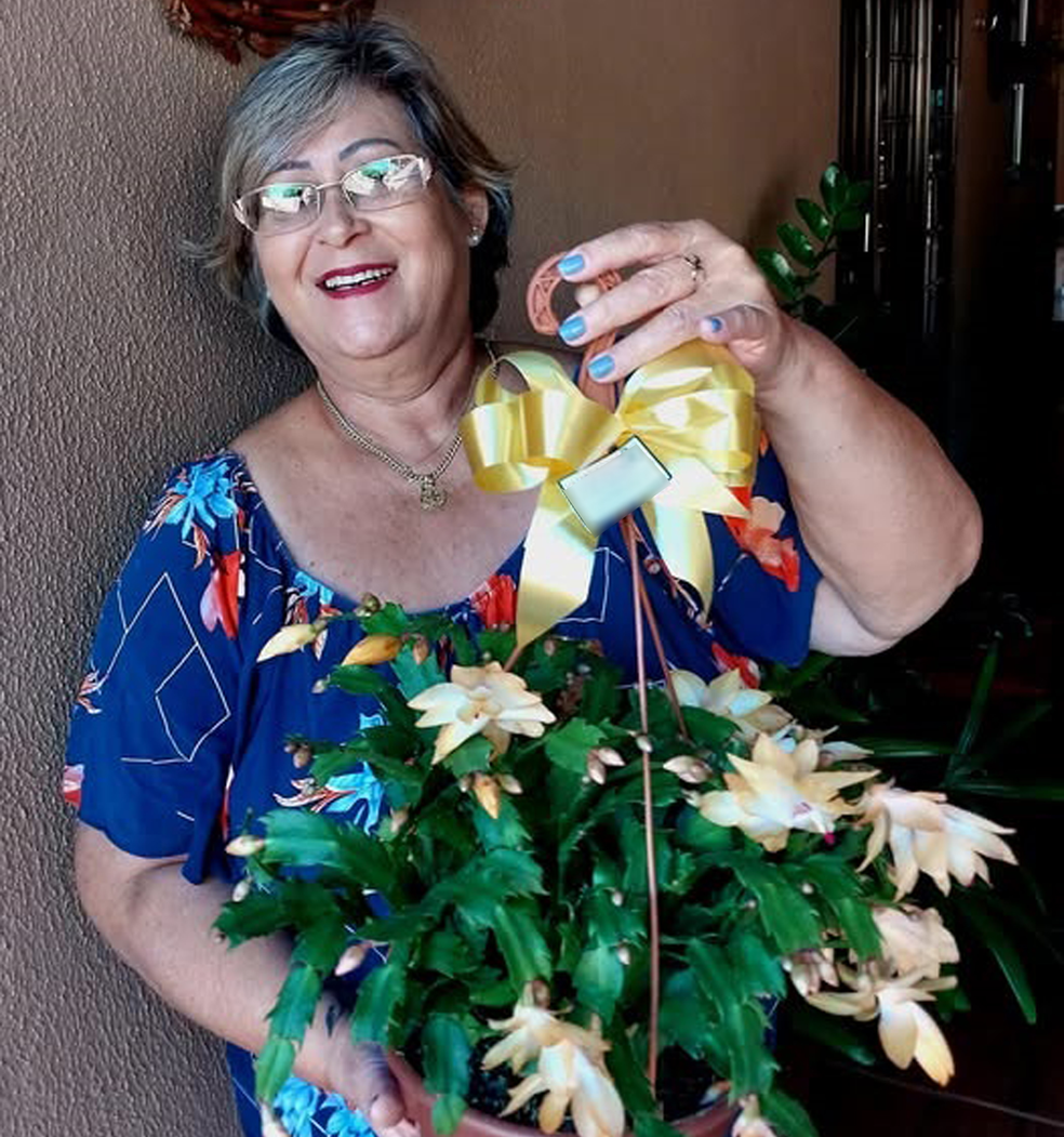A professora Jeane Aparecida Purcino foi assassinada em Teodoro Sampaio (SP) — Foto: Redes sociais