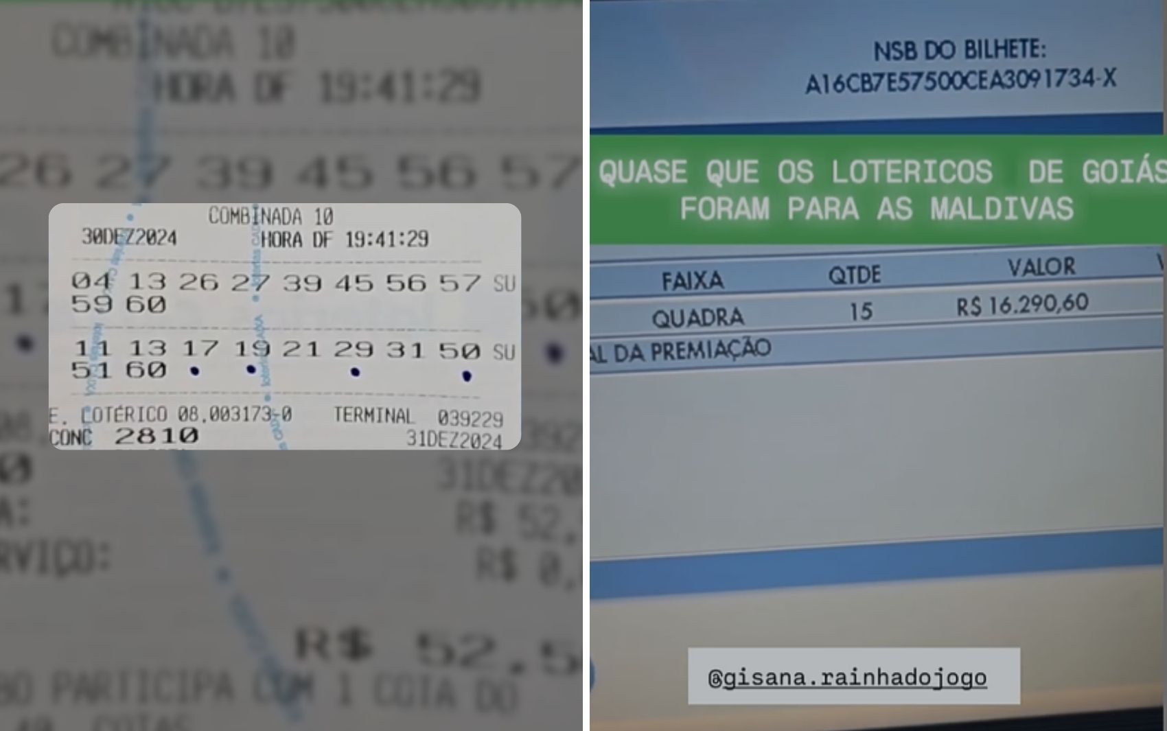 Donos de lotéricas de Goiás que investiram mais de R$ 20 mil em bolão da Mega da Virada acertam a quadra: 'Quase fomos para as Maldivas' 