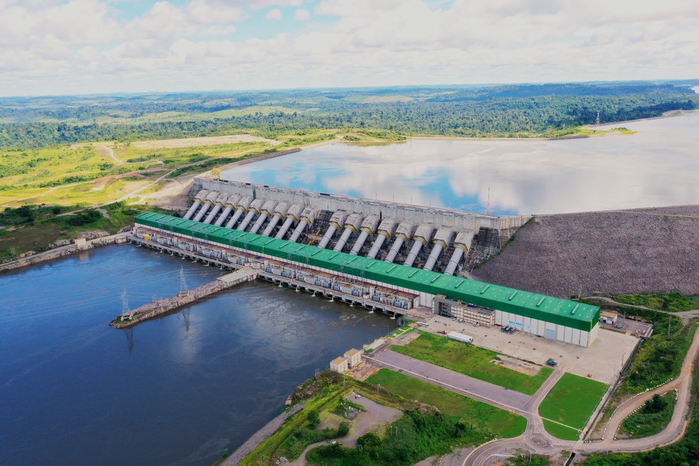 A Usina Belo Monte atende a 10% da demanda brasileira de energia — Foto: Divulgação