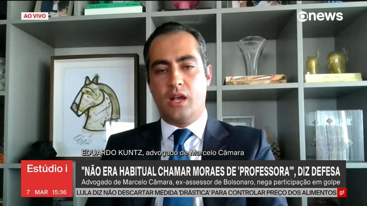 'Não era habitual chamar Moraes de professora', diz defesa do coronel Marcelo Câmara