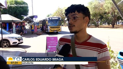 Estudantes de Palmas reclamam que cartão de transporte parou de funcionar