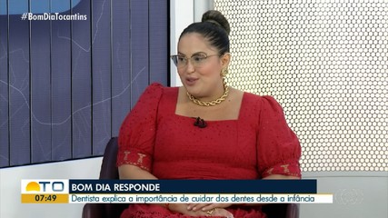 Especialista responde dúvidas sobre cuidados com os dentes no Bom Dia Responde