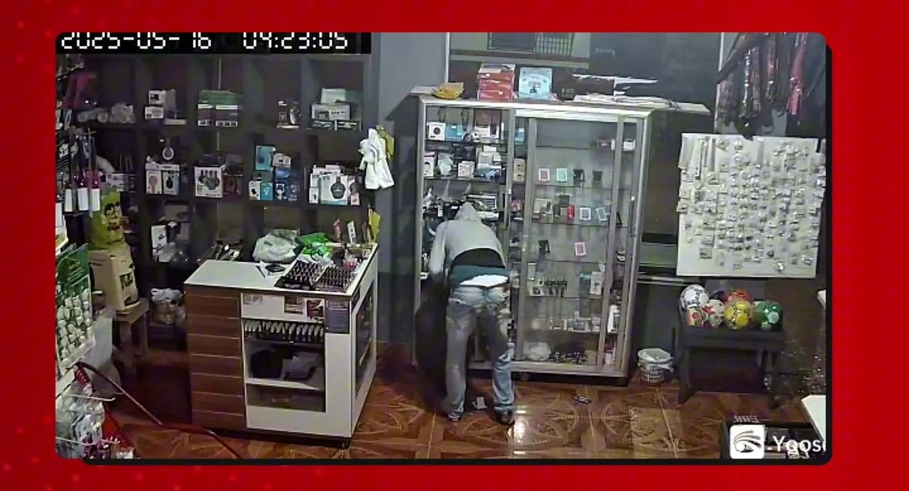 VÍDEO: Adolescente é flagrado furtando loja de eletrônicos no interior do AM
