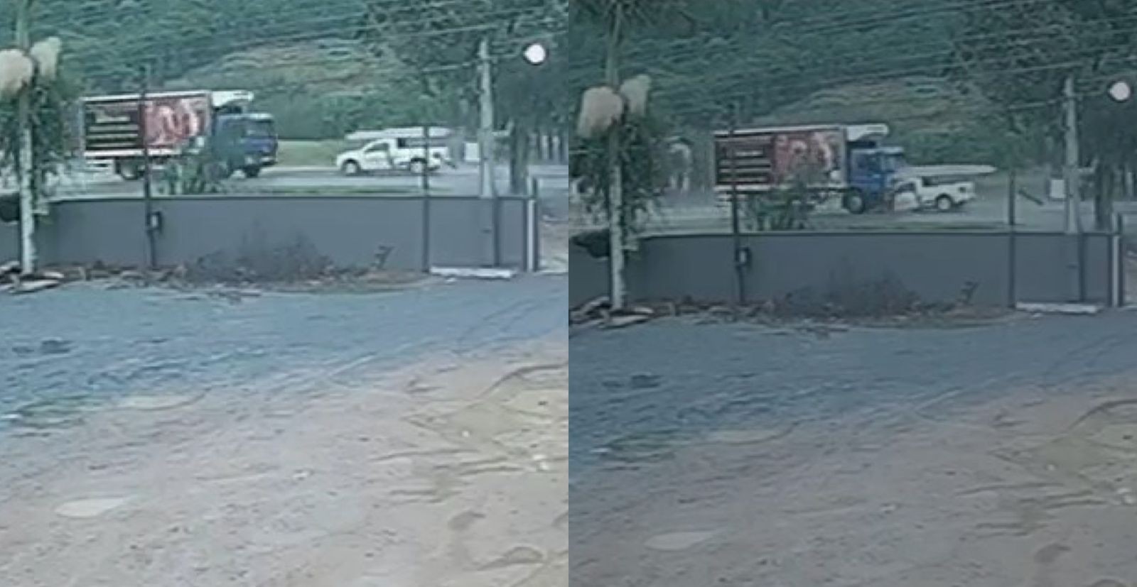 Duas pessoas morrem em acidente entre carro e caminhão na BR-470; VÍDEO