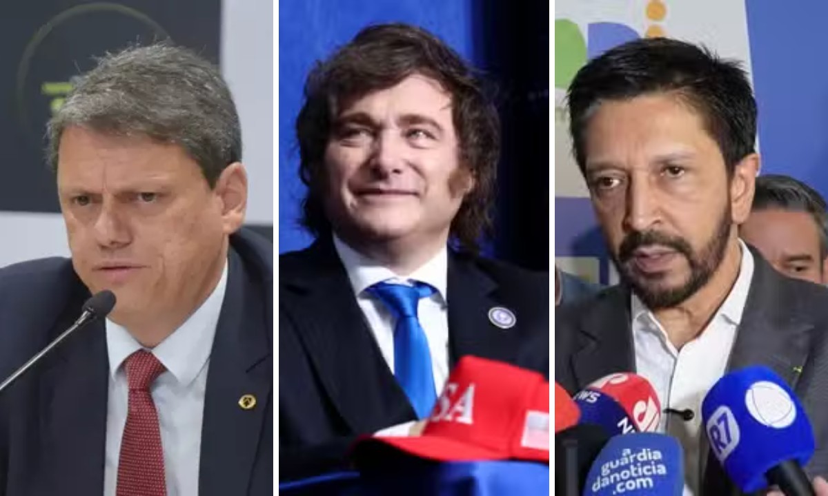 Milei se reunirá com Tarcísio e Nunes em SP antes da convenção do PL, mas não prevê encontro com Lula