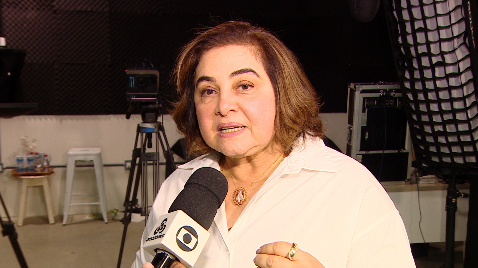 Eleições 2026: Maria do Carmo grava programa eleitoral e defende convocação de aprovados da PM no AM