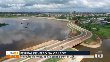 Confira a programação do Festival de Verão na Via Lago, em Araguaína