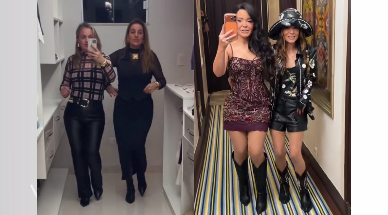 Irmãs empresárias do Paraná criam trend 'sem querer' e vídeo chega a Maiara & Maraísa, dupla dona da música usada