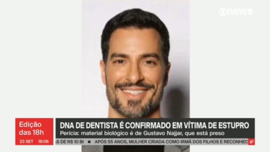 Exame de DNA confirma presença de material biológico do dentista preso por estupro de paciente, no DF - Programa: Jornal GloboNews edição das 18h 