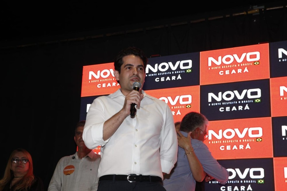 Pedro Brito é candidato ao governo do Ceará pelo Partido Novo — Foto: Kid Junior/SVM