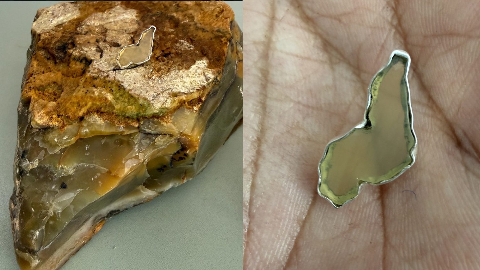 Opala verde com características inéditas é identificada no Norte do Piauí