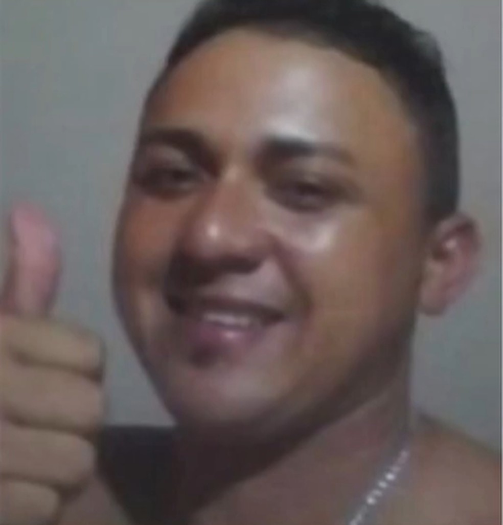 Jovenildo Dias da Silva, acusado de matar mulher no Agreste da Para�ba � Foto: Reprodu��o/TV Para�ba