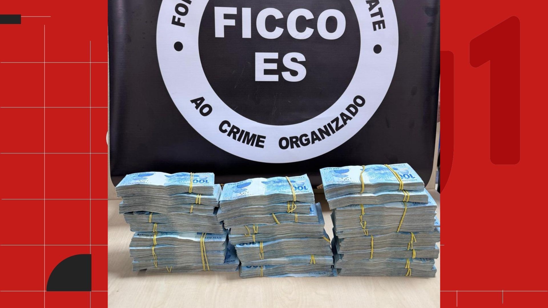 Homem que escondia dinheiro para facção criminosa e traficantes é preso após sacar R$ 300 mil no ES