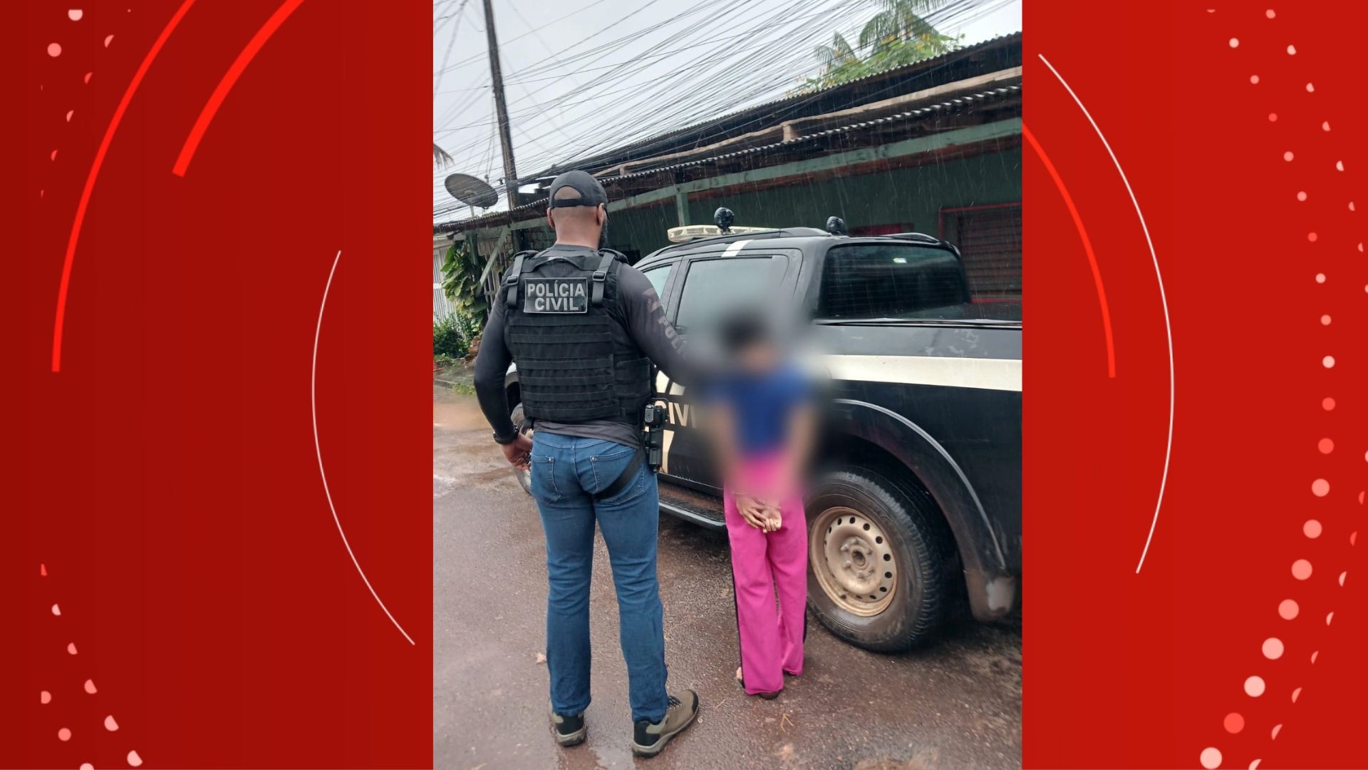 Suspeita de liderar grupo que envolvia adolescentes em atos infracionais é presa em Santana