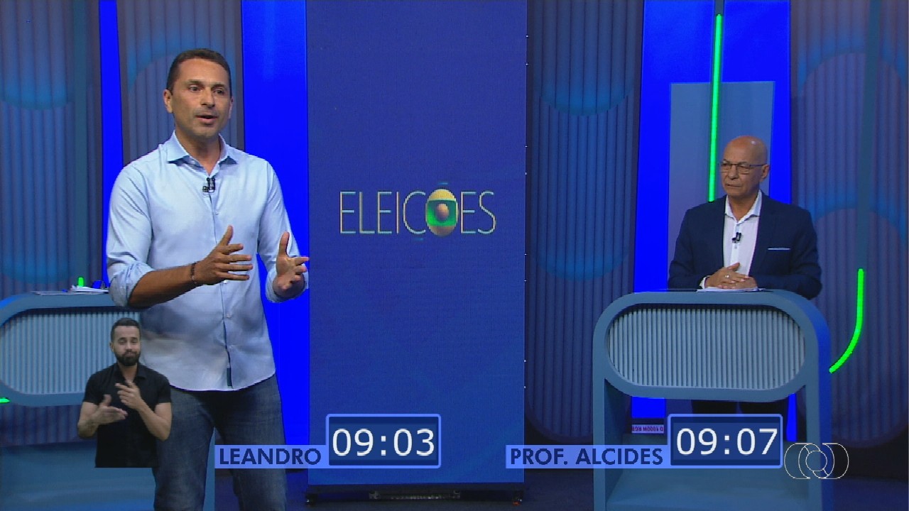 VÍDEOS: Candidatos à Prefeitura de Aparecida de Goiânia participam de debate do 2º turno