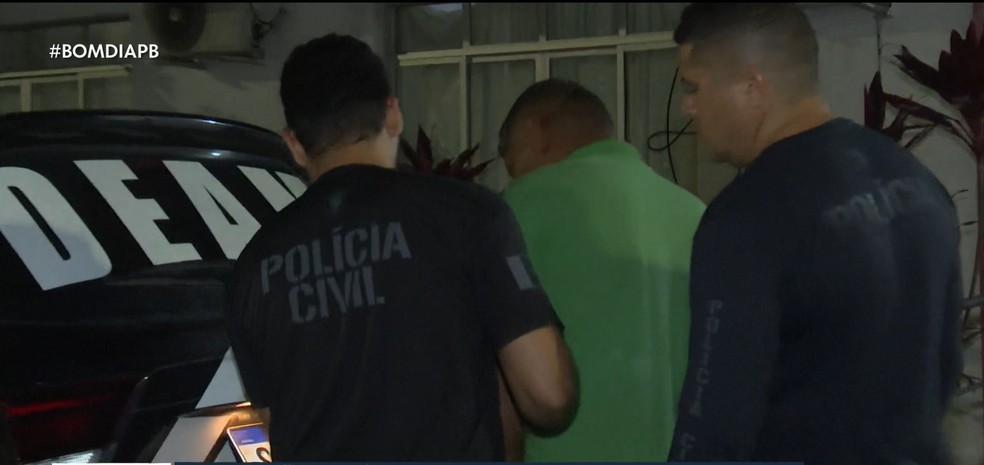 Homem é preso após agredir esposa em maternidade ao descobrir laqueadura, em JP — Foto: Reprodução / TV Cabo Branco