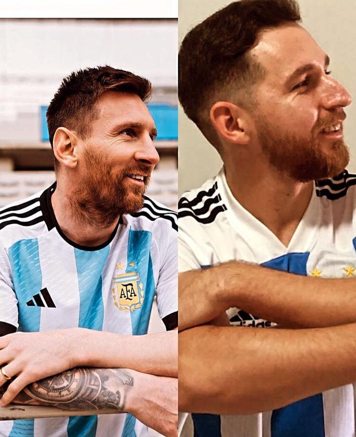 Sósia do Messi: ex-seminarista pernambucano torce pela Argentina na ...