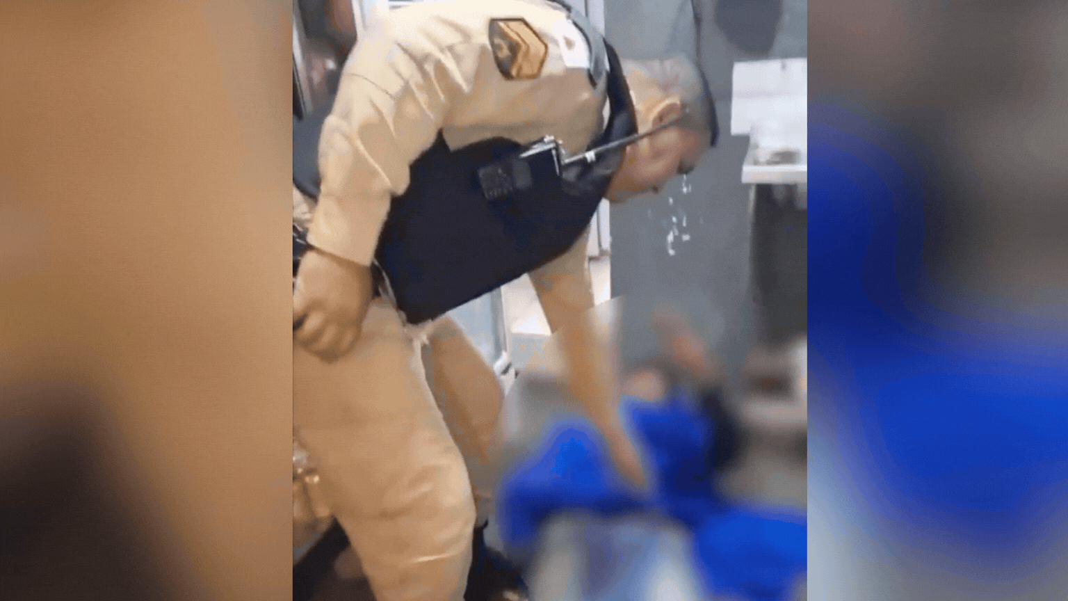 VÍDEO: Homem invade churrascaria, esquenta feijão, se alimenta, dorme e é acordado pela PM em Uberlândia