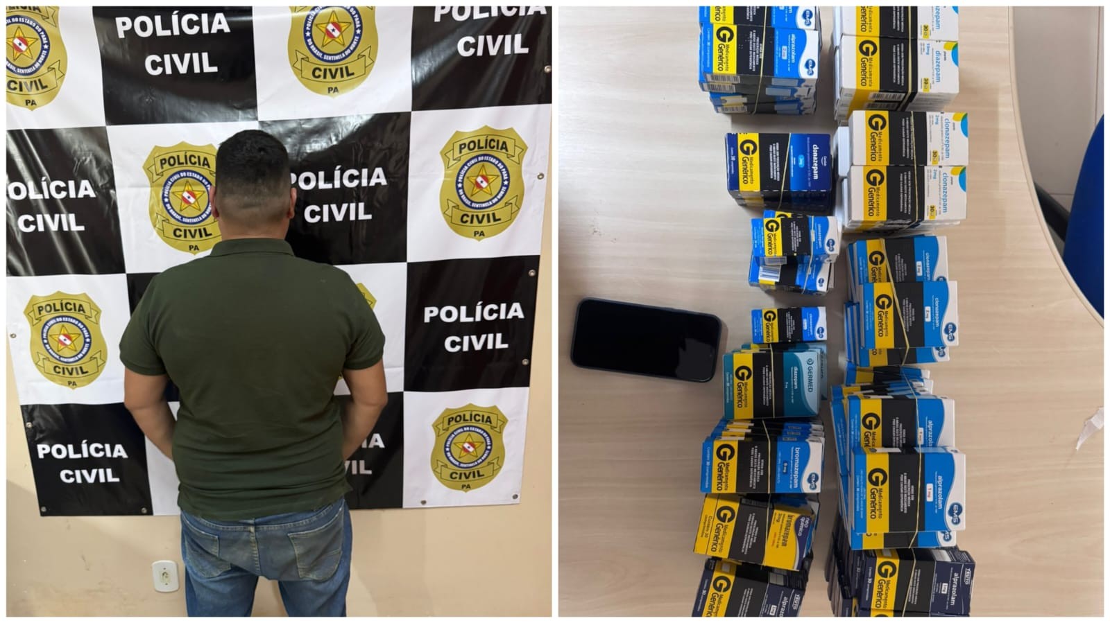 Suspeito de crimes sexuais e venda de medicamentos abortivos é preso no município de Faro