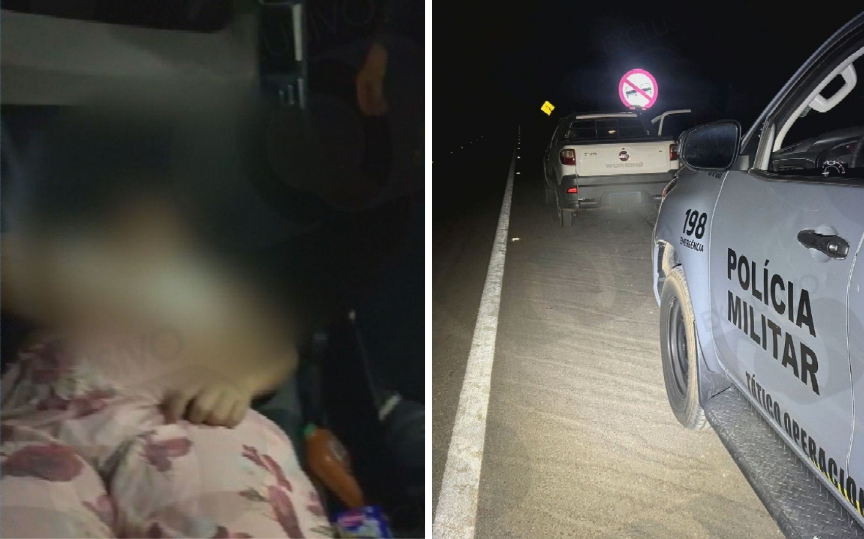 Adolescente é achada dopada e seminua em carro com ex-namorado e dois homens, diz polícia