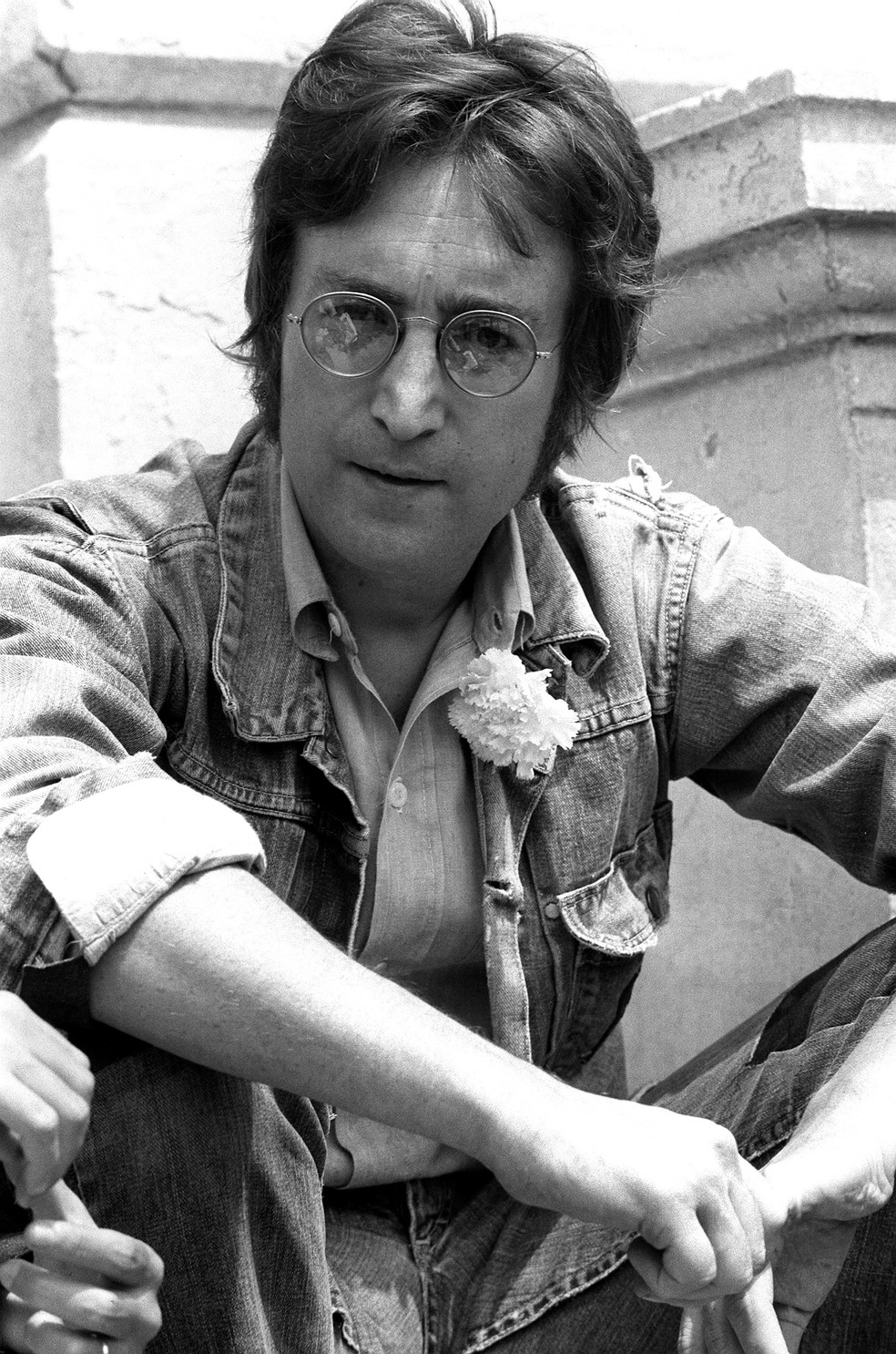 John Lennon em foto de maio de 1971 — Foto: AFP