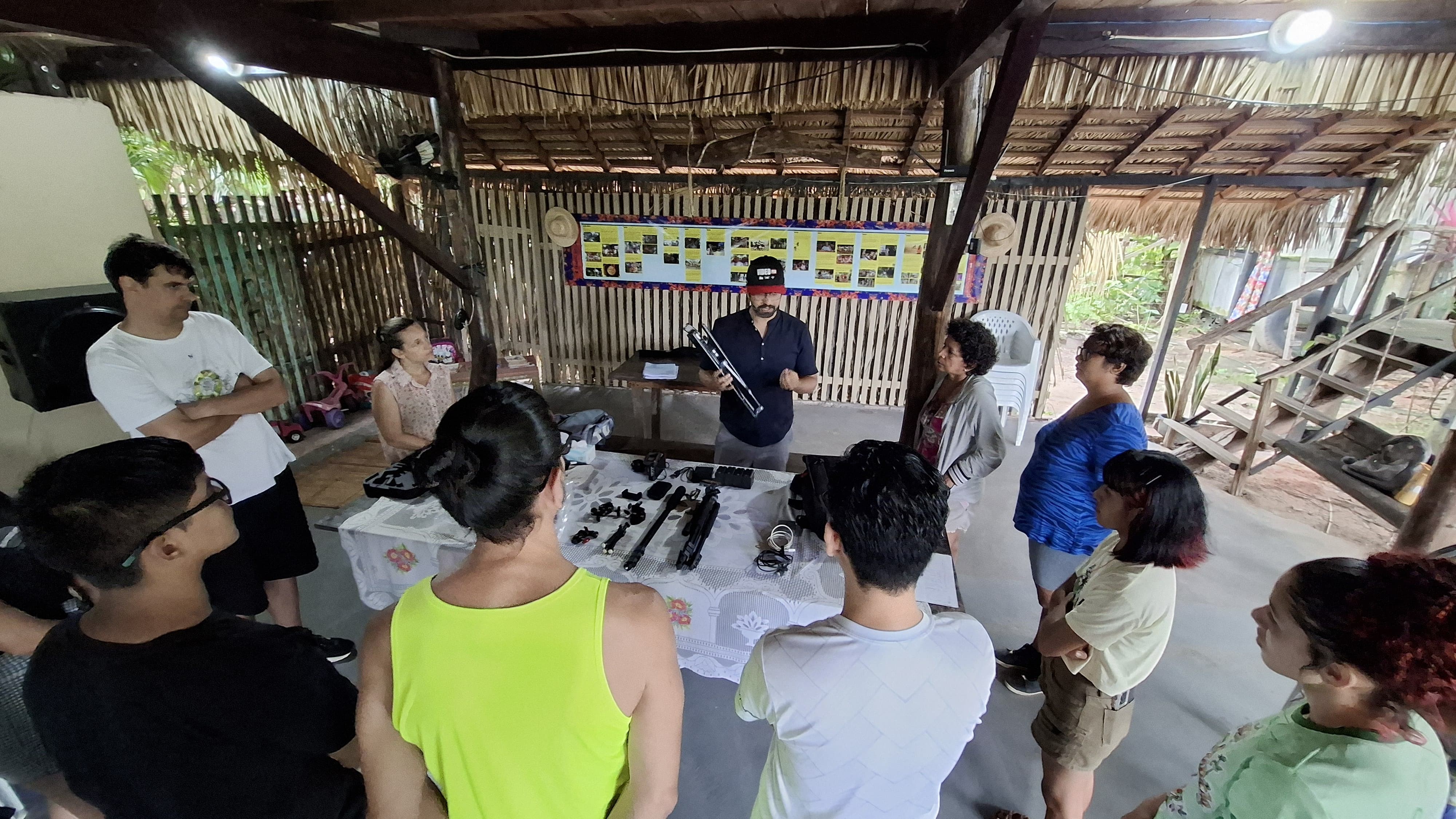 Curso de Audiovisual com moradores de Alter do Chão estimula a produção cultural na região