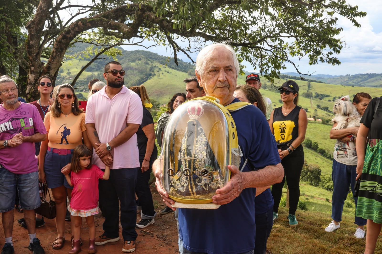 Almiro José Gring, fundador do Caminho da Fé, será homenageado em missa no Santuário de Aparecida